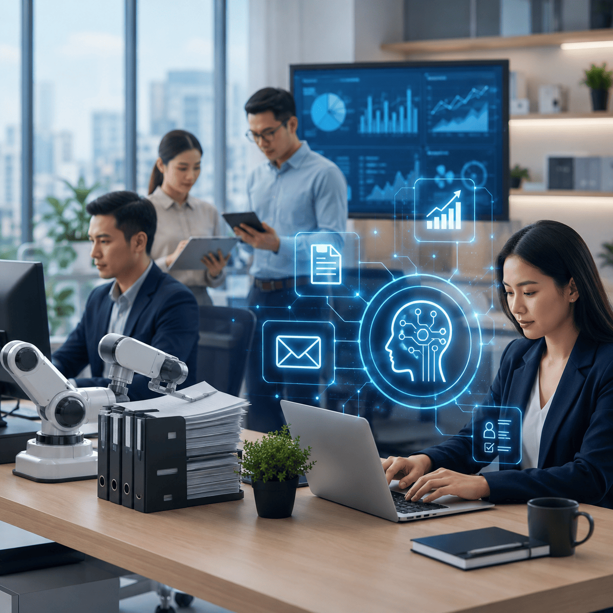 AI sebagai Pendukung Produktivitas Perkantoran