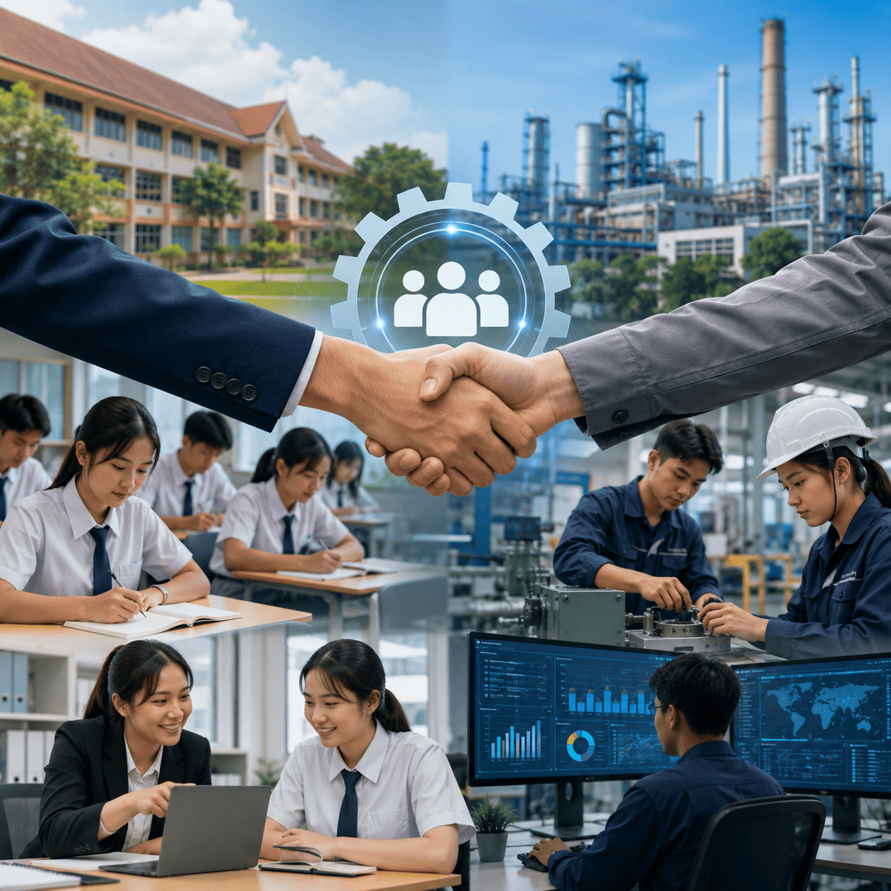 Link and Match antara Sekolah dan Dunia Industri