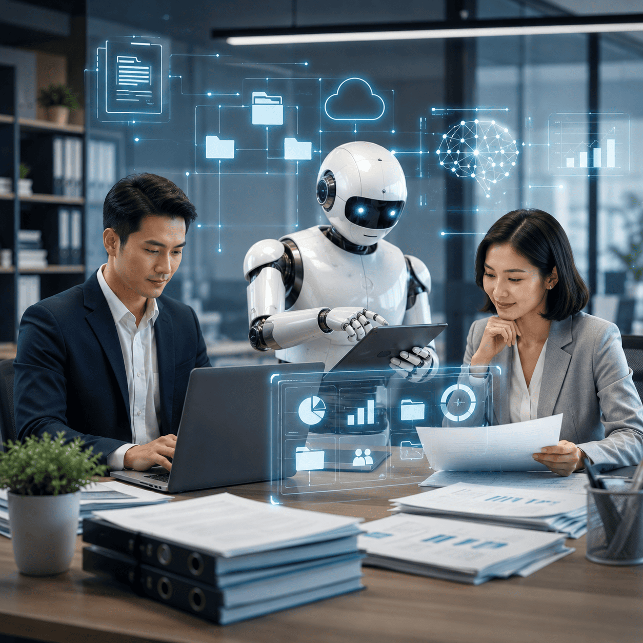 Peran Artificial Intelligence dalam Administrasi Perkantoran