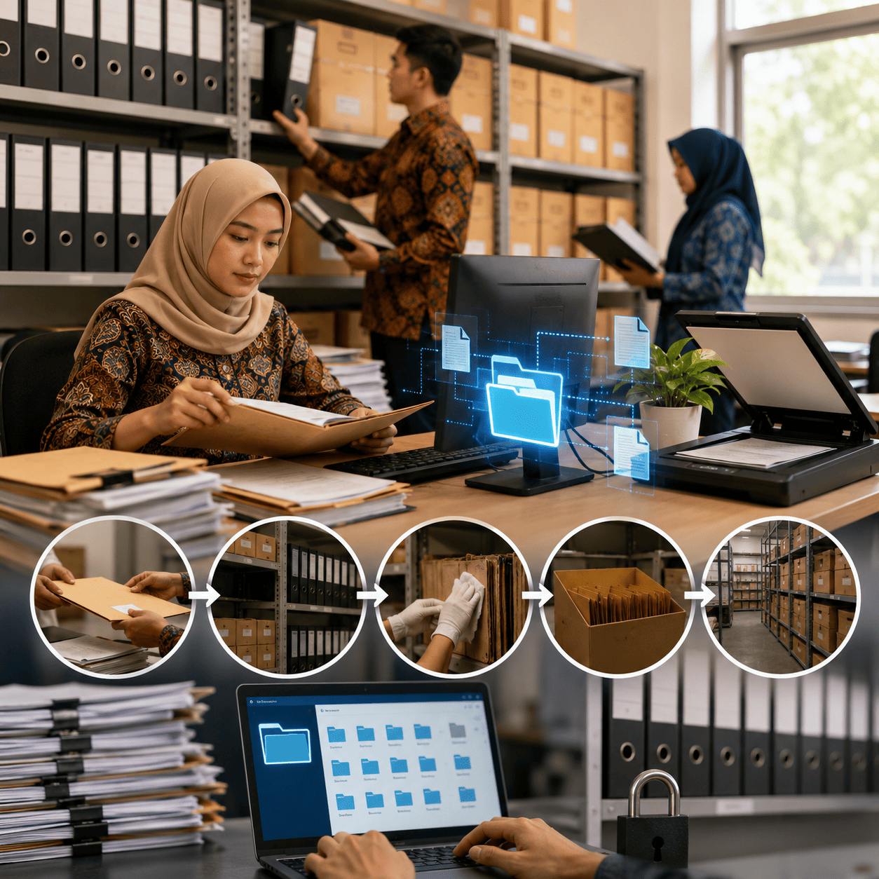 Efektivitas Pengelolaan Arsip pada Lembaga Penjaminan Mutu Pendidikan